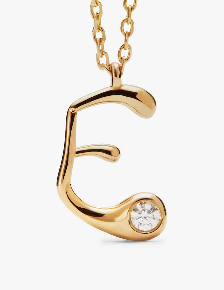 rinascente PDPAOLA Initial pendant necklace
