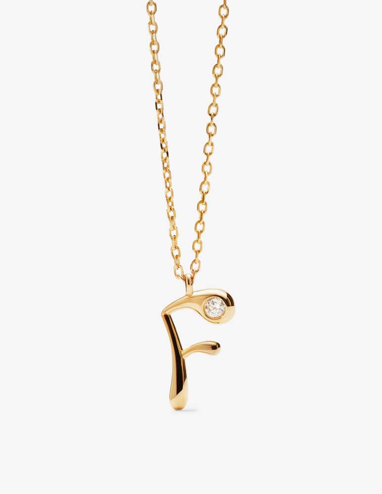 rinascente PDPAOLA Initial pendant necklace