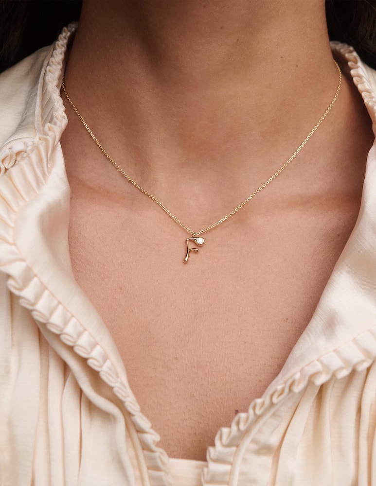 rinascente PDPAOLA Initial pendant necklace