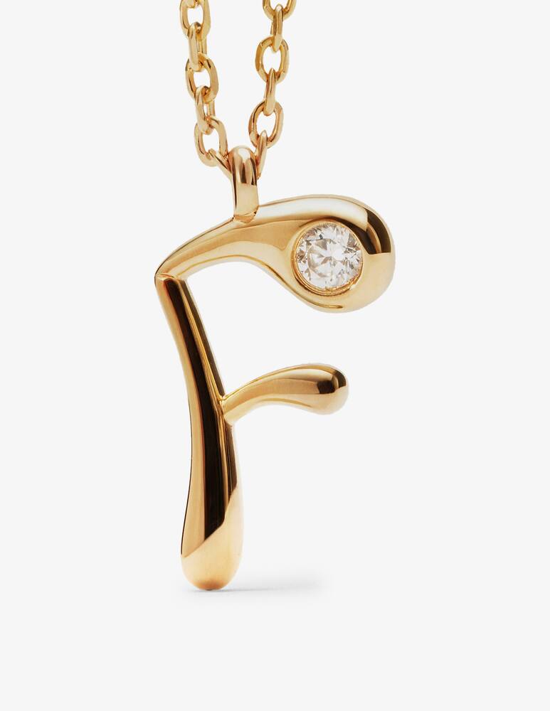 rinascente PDPAOLA Initial pendant necklace