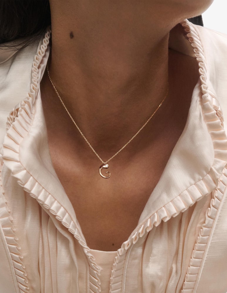rinascente PDPAOLA Initial pendant necklace