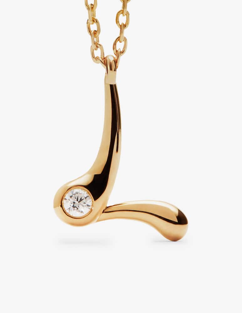 rinascente PDPAOLA Initial pendant necklace