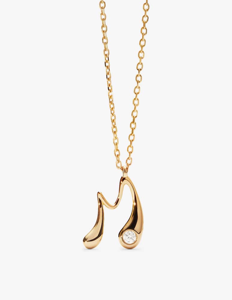 rinascente PDPAOLA Initial pendant necklace