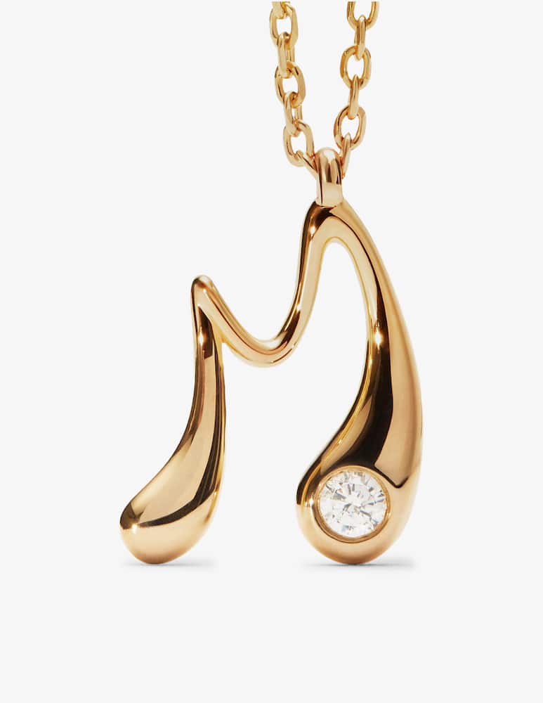 rinascente PDPAOLA Initial pendant necklace