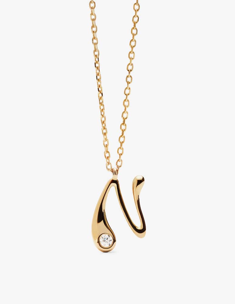 rinascente PDPAOLA Initial pendant necklace