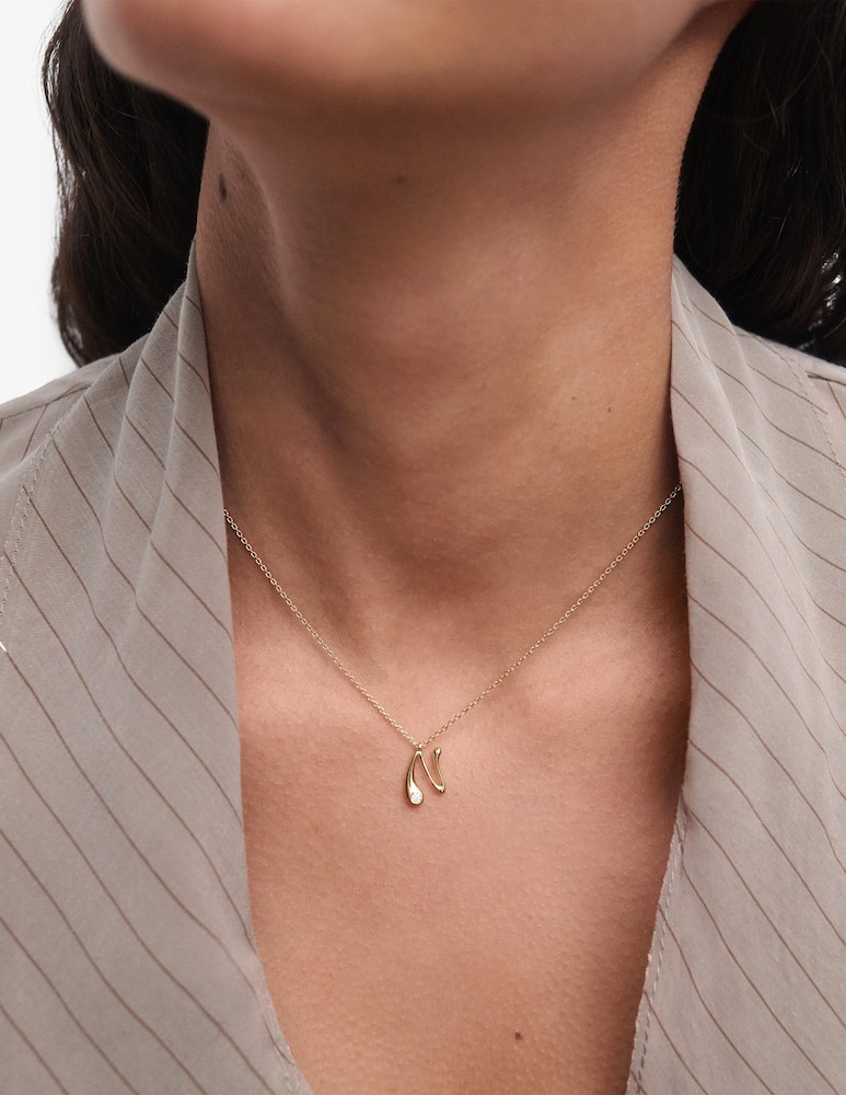 rinascente PDPAOLA Initial pendant necklace