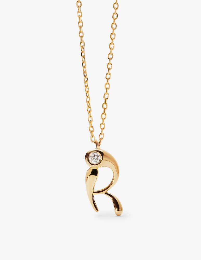 rinascente PDPAOLA Initial pendant necklace