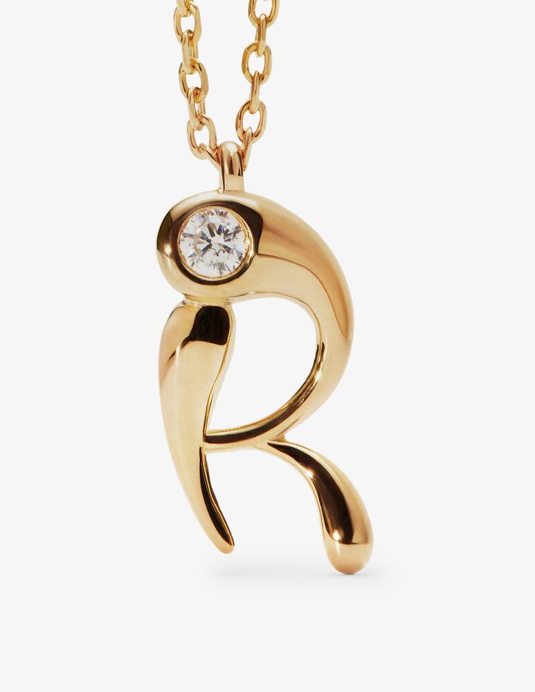 rinascente PDPAOLA Initial pendant necklace