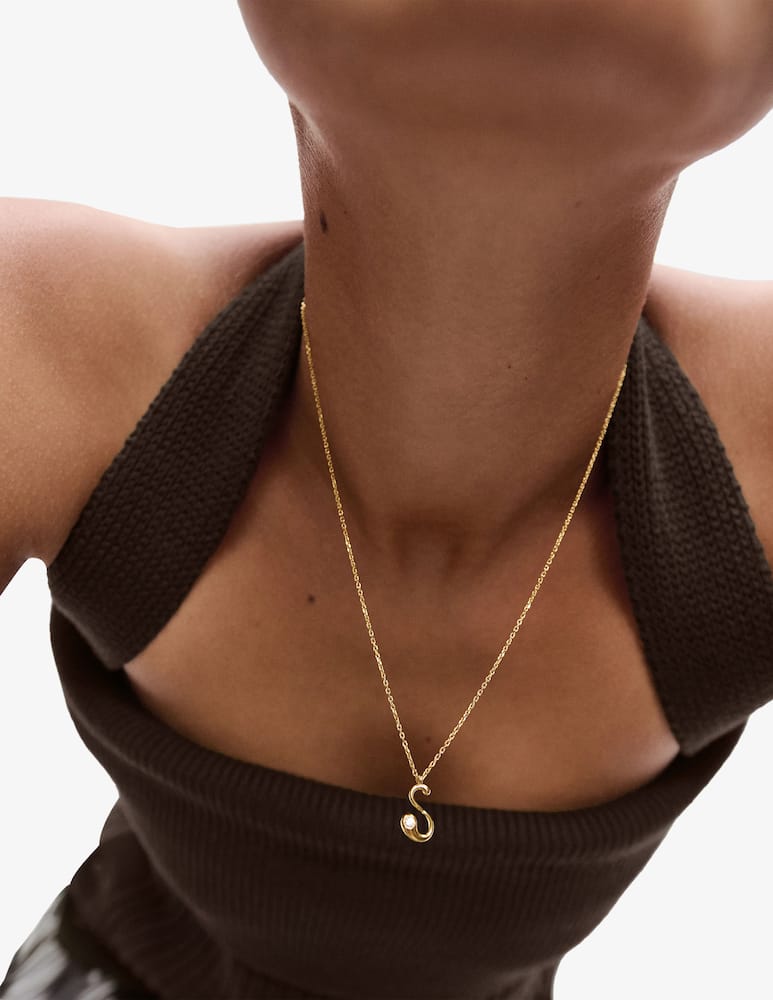 rinascente PDPAOLA Initial pendant necklace