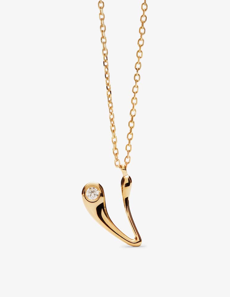 rinascente PDPAOLA Initial pendant necklace