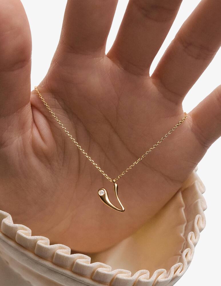 rinascente PDPAOLA Initial pendant necklace