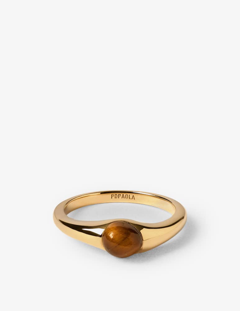 rinascente PDPAOLA Tiger Eye Orion ring