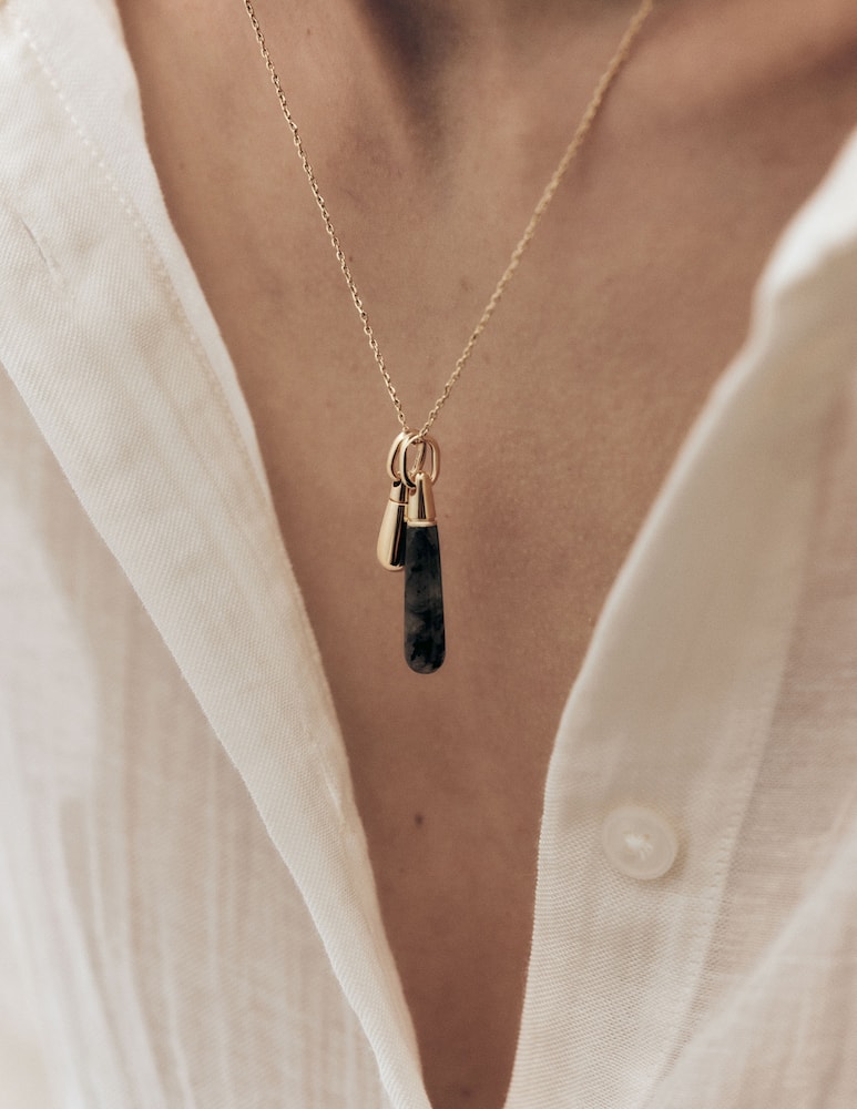 rinascente PDPAOLA Labradorite drop pendant