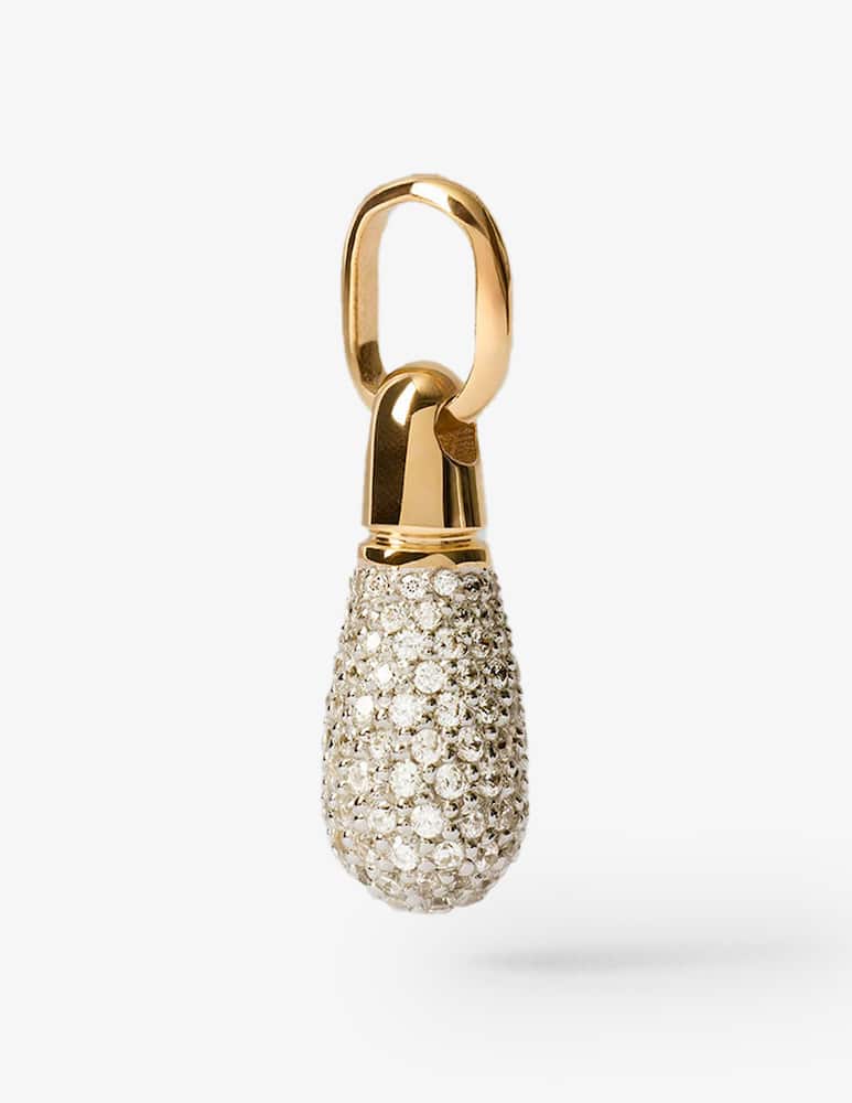 rinascente PDPAOLA Pavé drop pendant