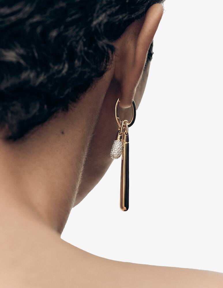 rinascente PDPAOLA Pavé drop pendant