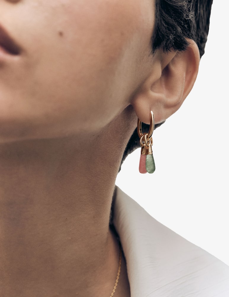 rinascente PDPAOLA Aventurine drop pendant