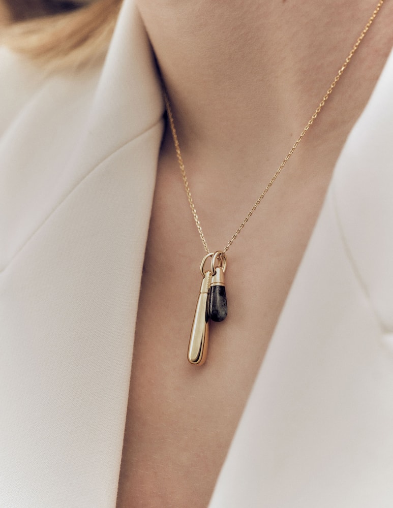 rinascente PDPAOLA Labradorite drop pendant