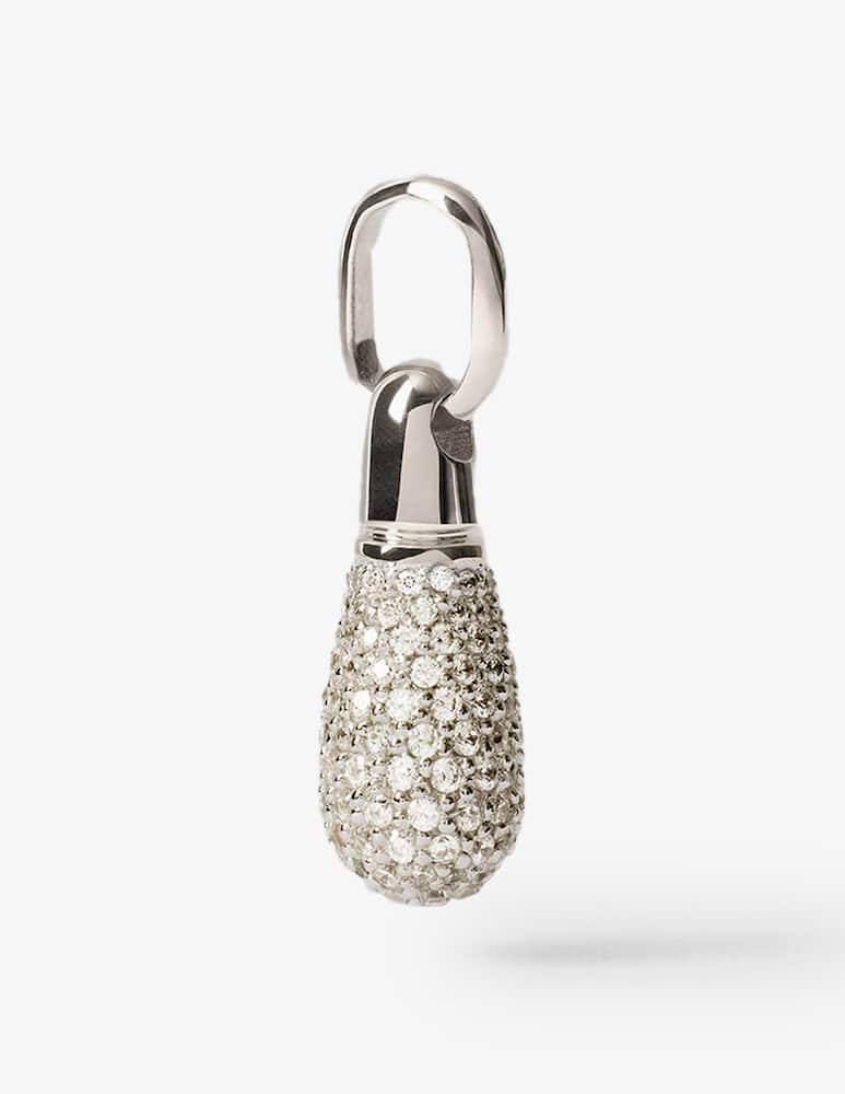 PDPAOLA Pavé drop pendant - picture 1 PDPAOLA Pavé drop pendant - picture 1
