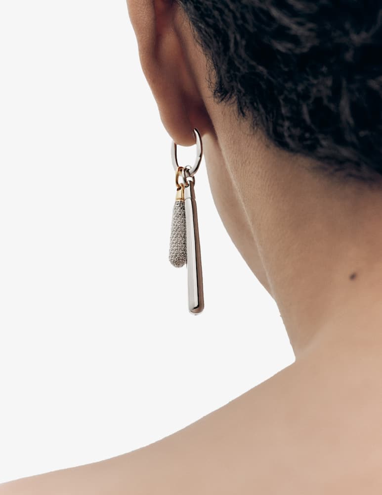 rinascente PDPAOLA Jupiter single hoop earring