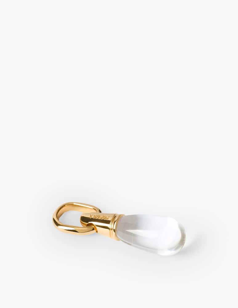 rinascente PDPAOLA Rock crystal drop pendant