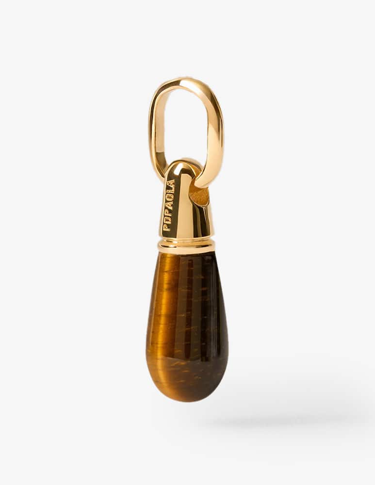 rinascente PDPAOLA Tiger Eye drop pendant