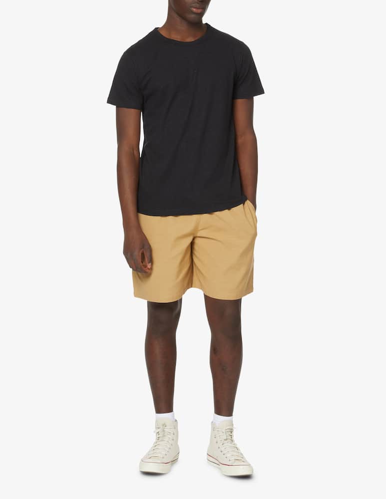 rinascente Thinking Mu Hemp basic t-shirt - black