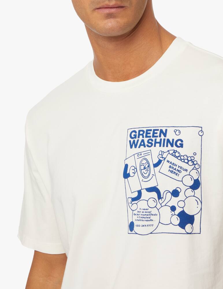 rinascente Thinking Mu Maglietta girocollo grafica greenwashing