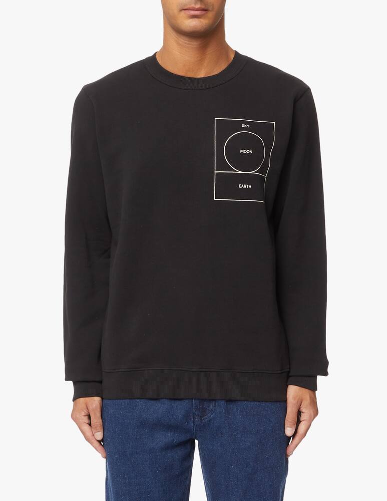 rinascente Thinking Mu Sun graphic roundneck sweatshirt
