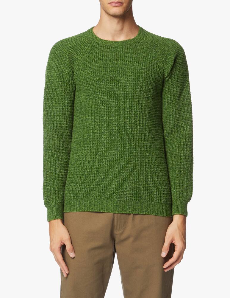 rinascente Thinking Mu Ribbed wool roundneck jumper