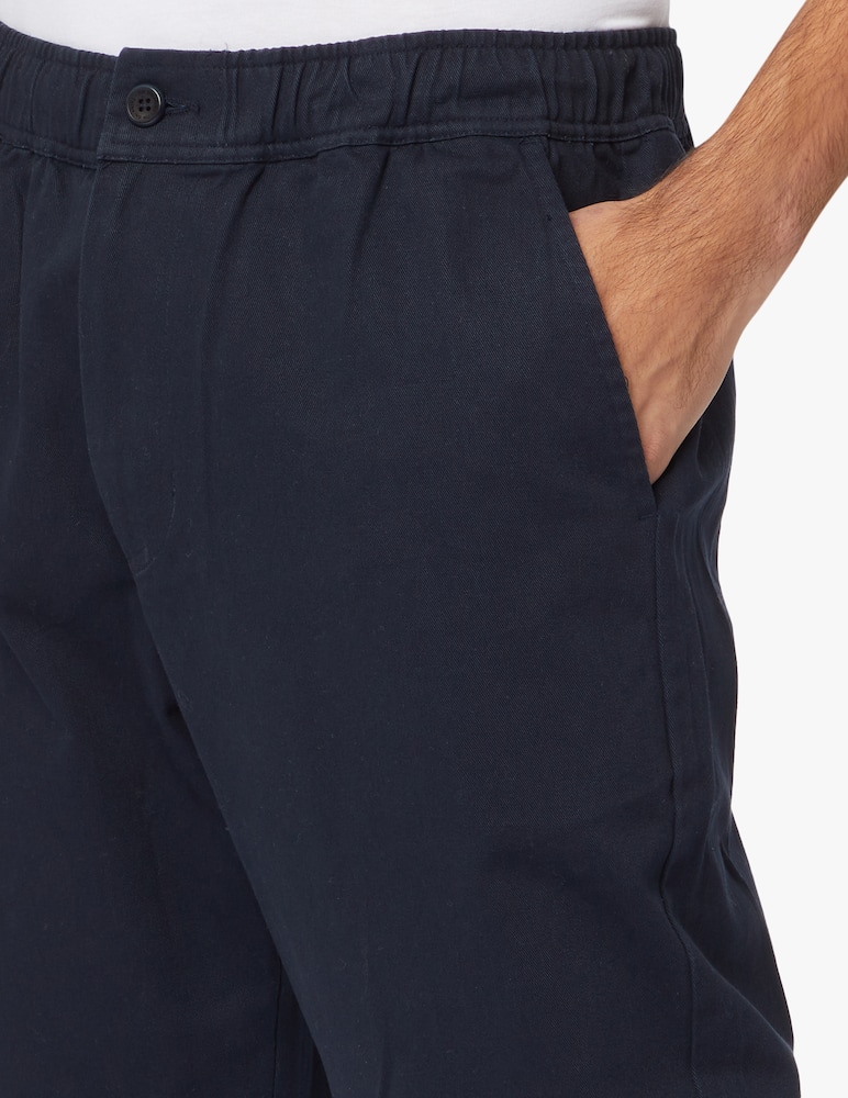 rinascente Thinking Mu Elastic cotton travel trousers