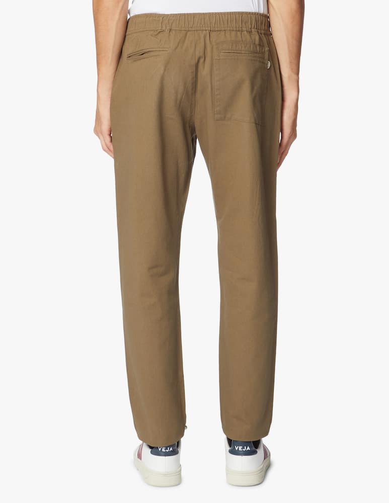 rinascente Thinking Mu Elastic cotton travel trousers