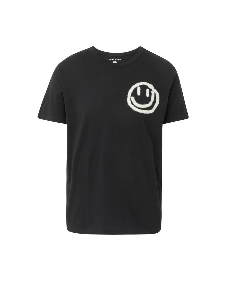 rinascente Thinking Mu Smiley whatever t-shirt - black