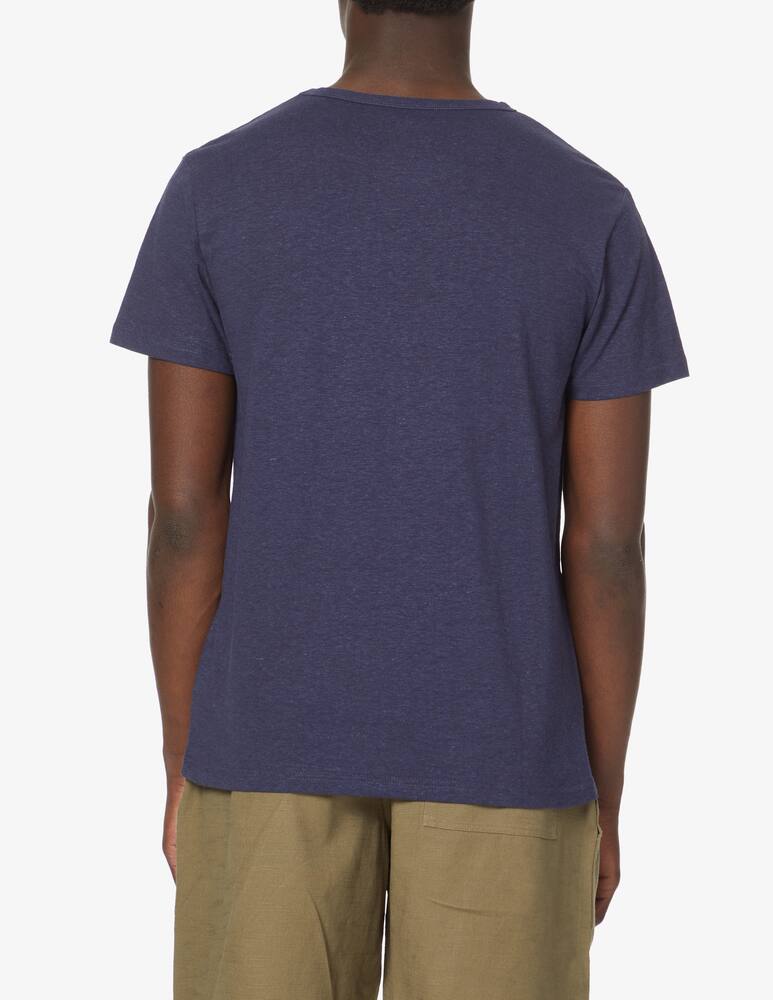 rinascente Thinking Mu Hemp basic t-shirt - blue