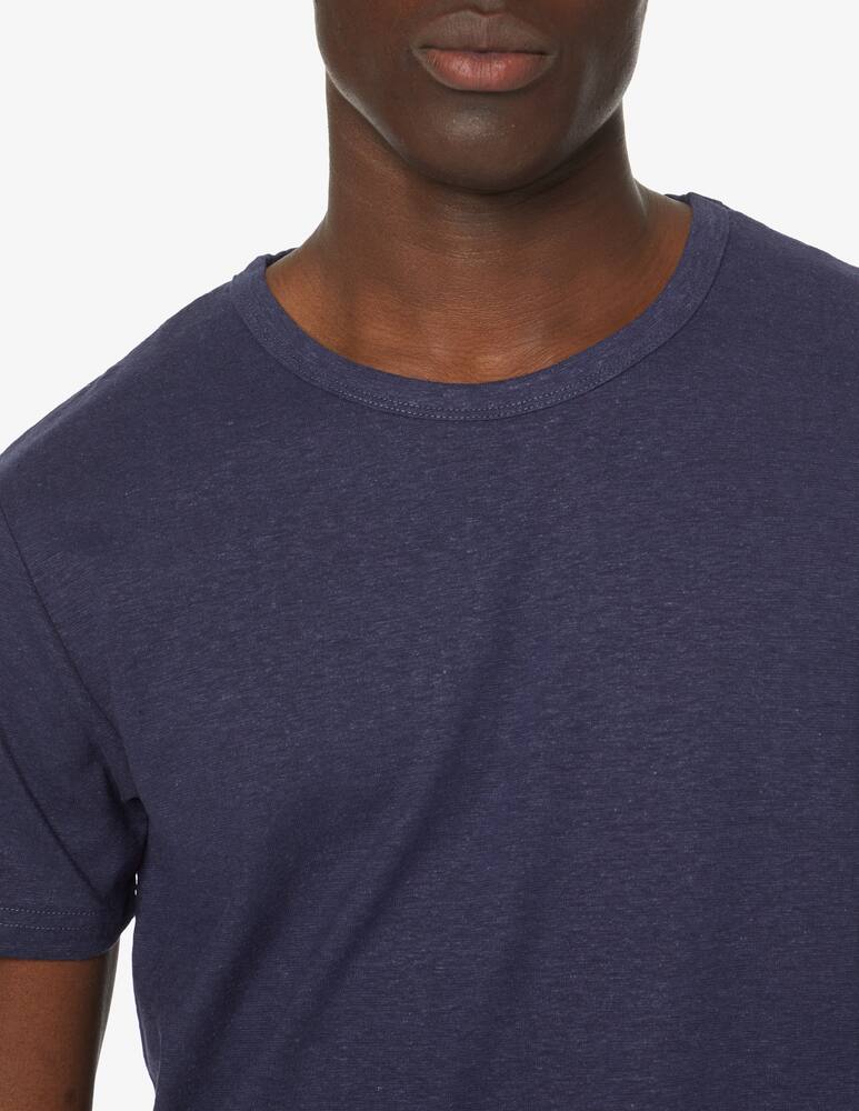 rinascente Thinking Mu Hemp basic t-shirt - blue