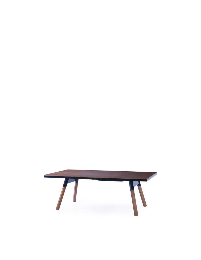 rinascente RS Barcelona You and Me Walnut Ping Pong Table 220