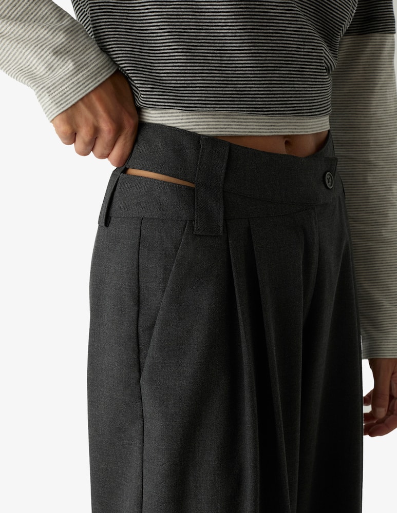 rinascente LAAGAM Tailored pants Smith Grey