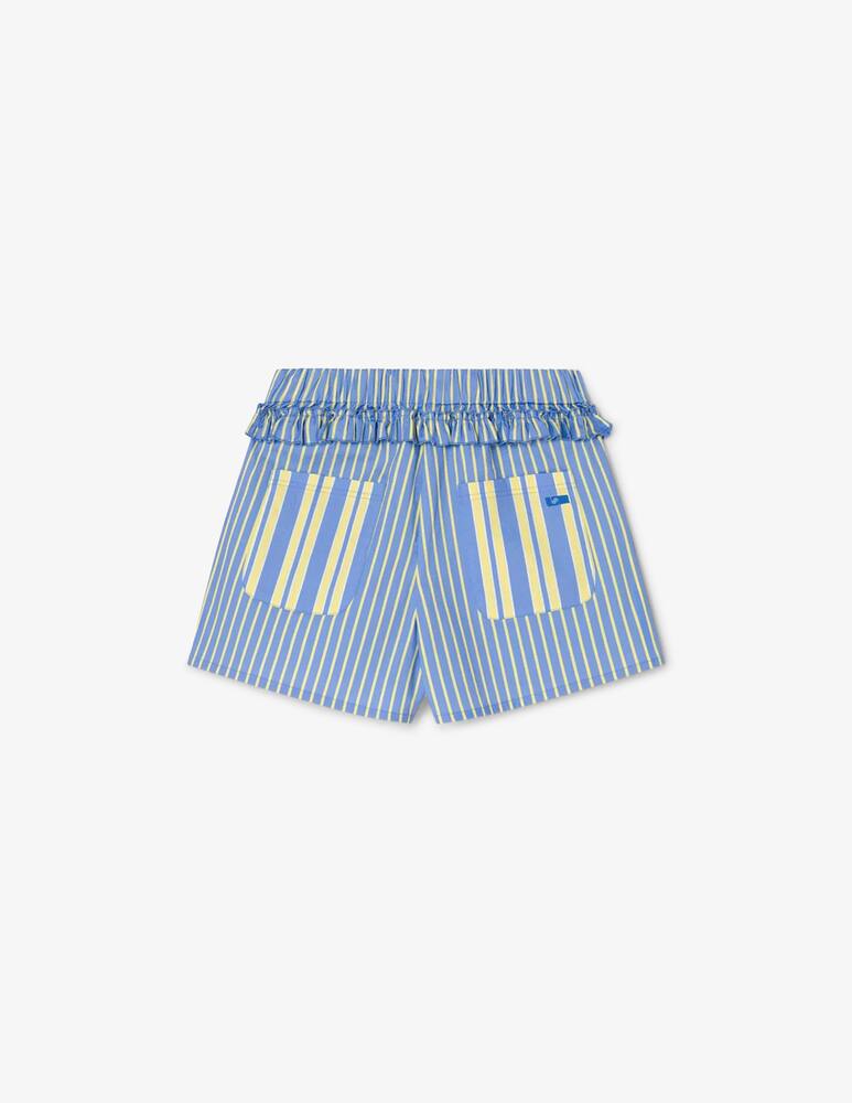LAAGAM Shorts in popeline a righe Caos - immagine 2 LAAGAM Shorts in popeline a righe Caos - immagine 2
