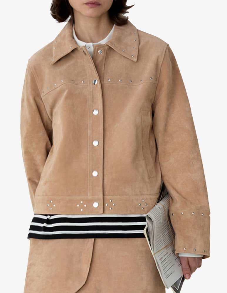 rinascente LAAGAM Giacca in suede Luana