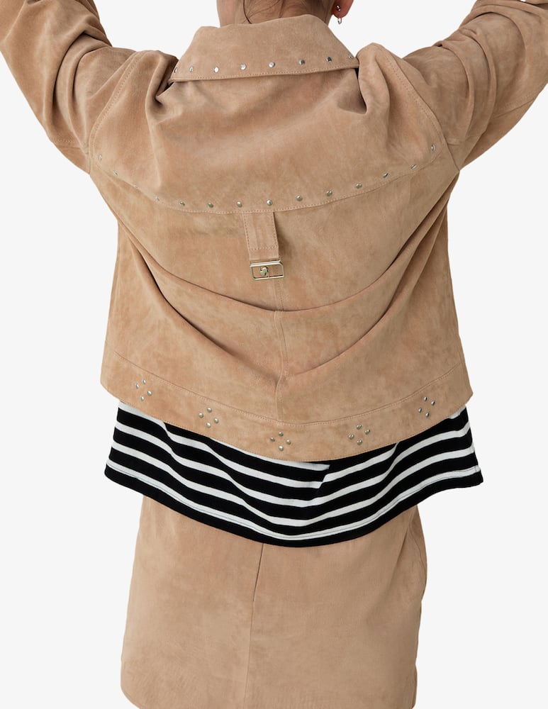 rinascente LAAGAM Giacca in suede Luana