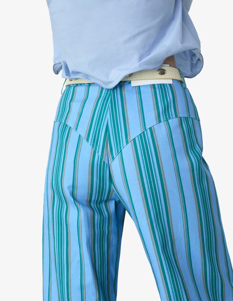 rinascente LAAGAM Leroy striped twill trousers