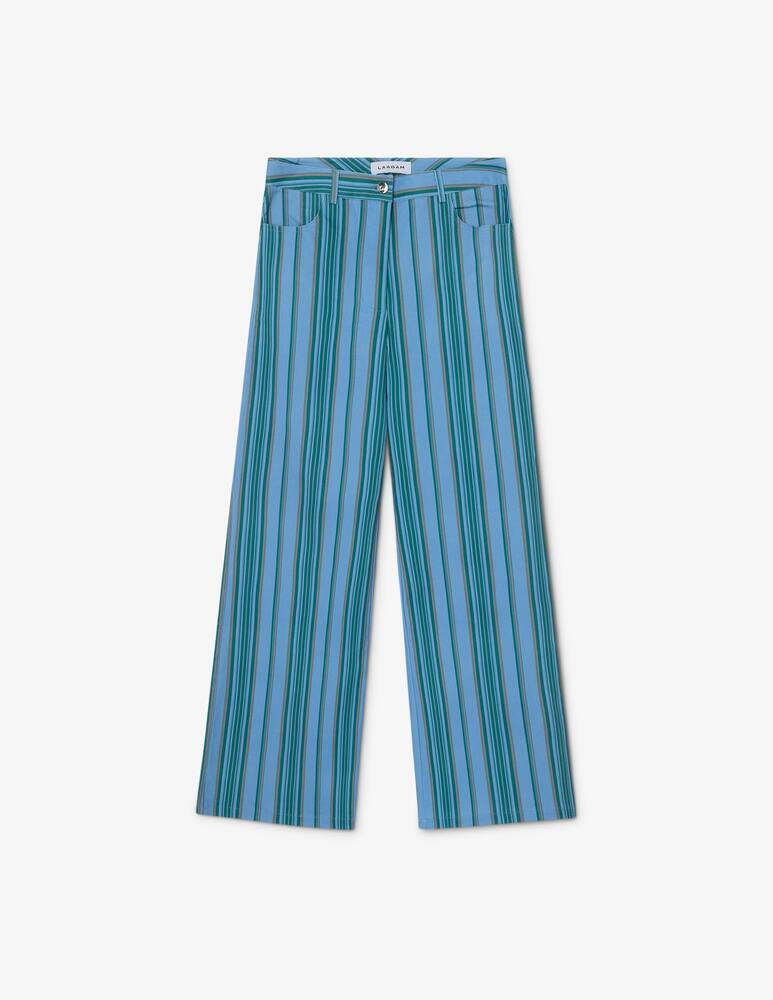 rinascente LAAGAM Leroy striped twill trousers