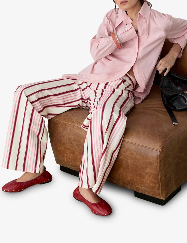 rinascente LAAGAM Pantaloni twill a righe Leroy