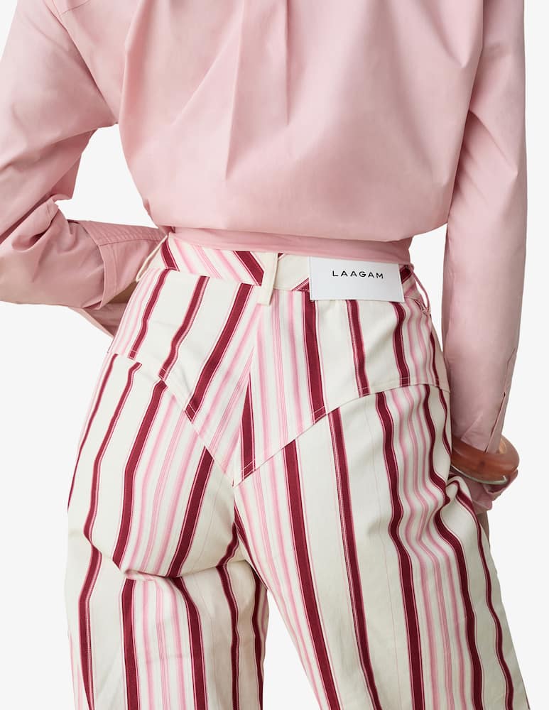 rinascente LAAGAM Pantaloni twill a righe Leroy