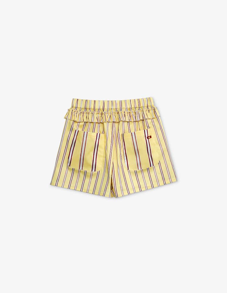 rinascente LAAGAM Short in popeline a righe Caos