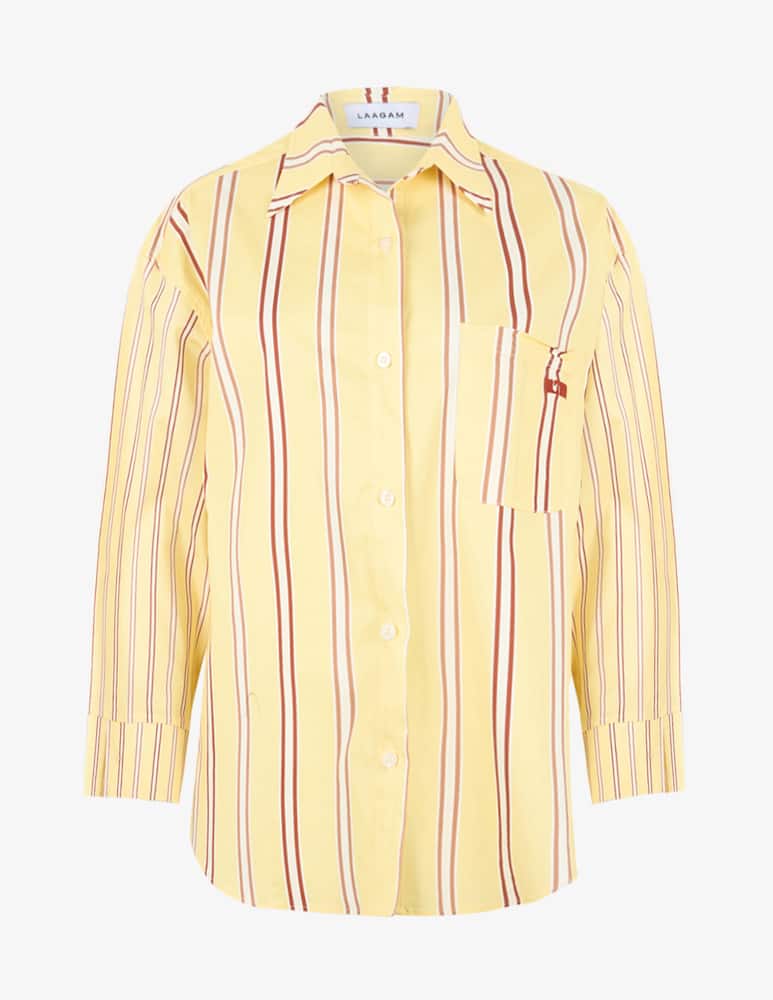 rinascente LAAGAM Camicia oversize a righe Caos
