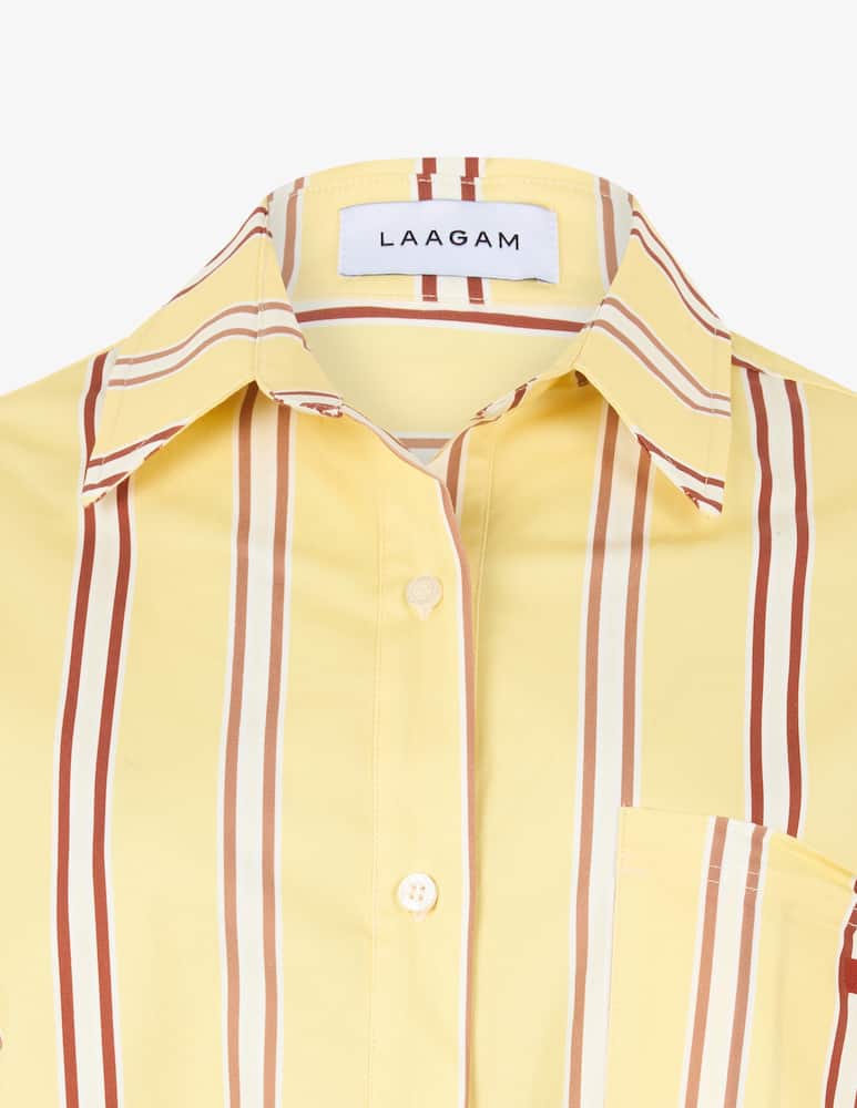 rinascente LAAGAM Camicia oversize a righe Caos