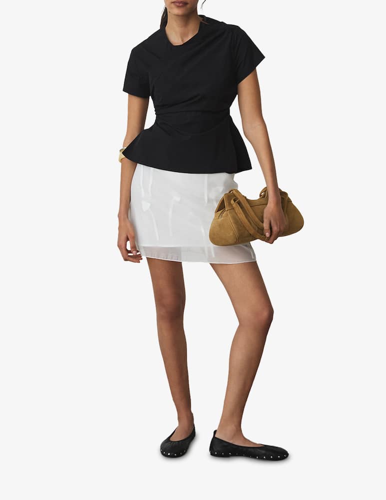 rinascente LAAGAM Raven asymmetric blouse