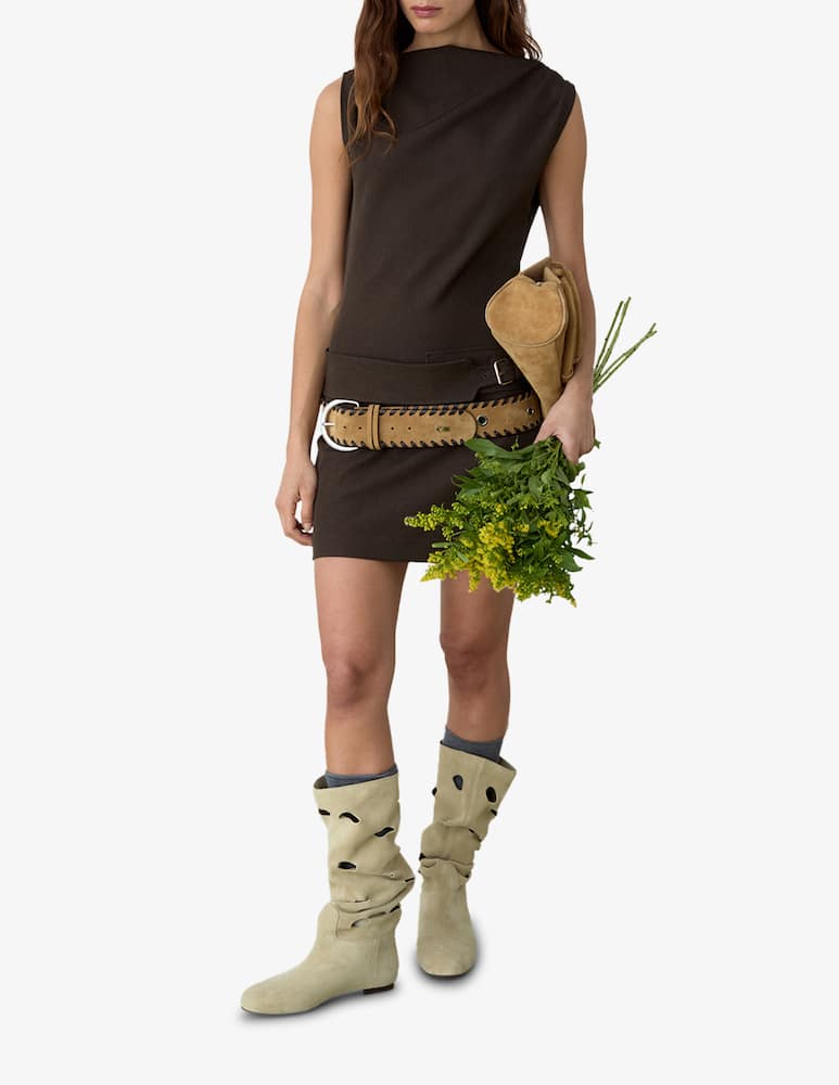 rinascente LAAGAM Abito mini con cintura Zola