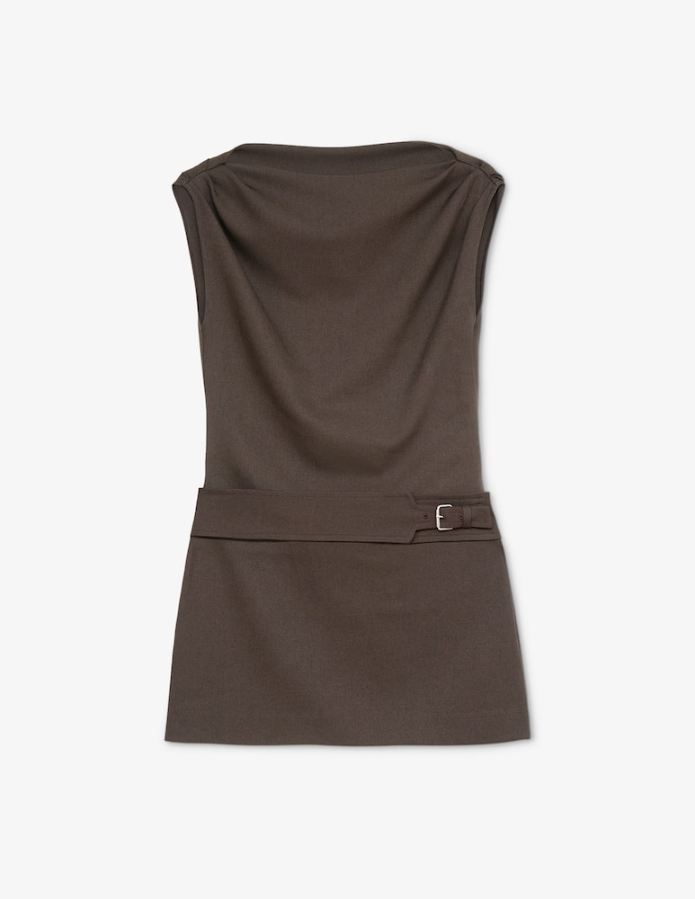 rinascente LAAGAM Abito mini con cintura Zola