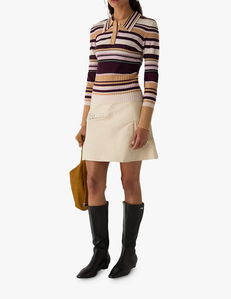 rinascente LAAGAM Polo in maglia a righe Ilayana